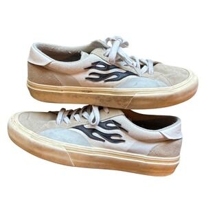 Straye Logan Flame Skate Shoes Size 10.5